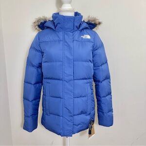 The North Face Women's Gotham Jacket Down Coat Indigo Plum Sz S M NEW